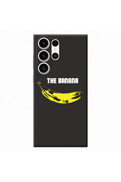 Other Samsung S23 Ultra The banana Black Colored Silicone TPU Θήκη
