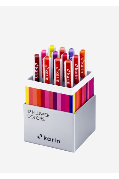 karinmarkers Karin Realbrush Pigment Set Flowers Colors 31C4