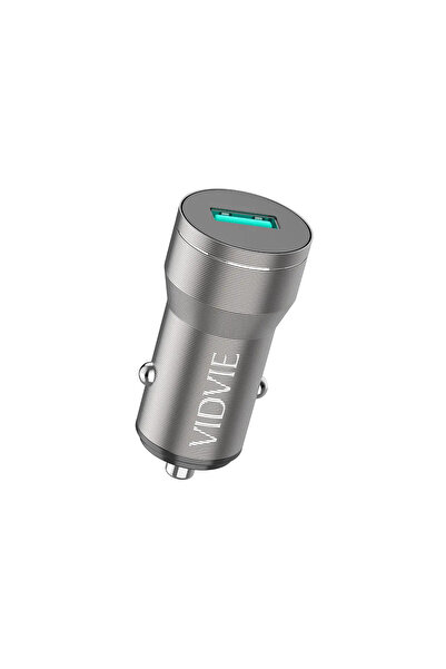 Vidvie In-Car CC536 Aluminum Alloy QC3.0 Fast Car Charger