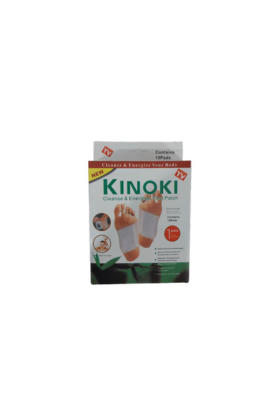 YBOSHOP Plasturi detoxifiere si drenaj limfatic pentru talpi, set 10 bucati