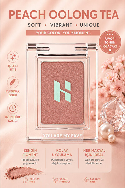 Holika Holika My Fave Peace Eyeshadow # Lucky Peach - Eyeshadow and Single Bl...