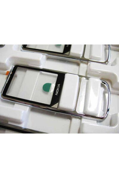 Nokia 6700 Συρόμενο Μπροστινό Κάλυμμα Ασημί Γνήσιο
