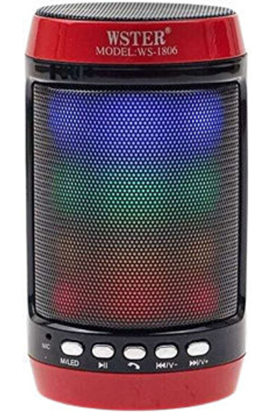OEM Ηχείο Bluetooth με Ραδιόφωνο Κόκκινο