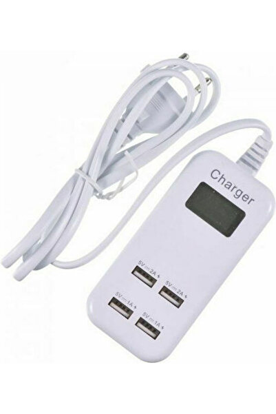 Other Ασύρματος φορτιστής με 4 θύρες εξόδου USB-A 15W Λευκός