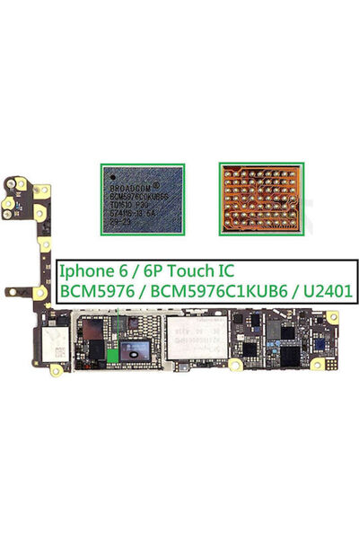 Apple Iphone 6 6 Plus Κύκλωμα Ελέγχου Αφής U2401 Bcm5976 Γνήσιο