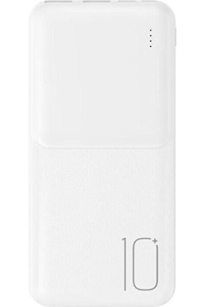 Xo PR251 Φωτιζόμενο Power Bank 10000mAh με 2 θύρες USB-A Λευκό