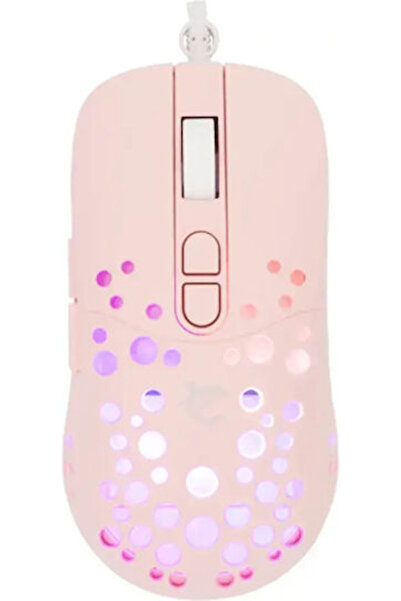 white shark Tristan-2 RGB Ποντίκι Gaming 7200 DPI Ροζ