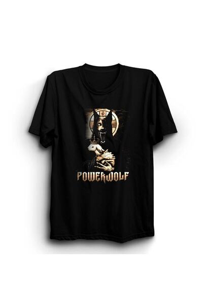 ZOKAWEAR Powerwolf, Lamb, Rock Metal Band T-Shirt