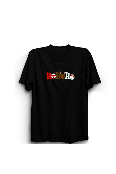 ZOKAWEAR Μπλουζάκι Ho Ho Ho, Ελάφι, Χριστούγεννα, Χριστούγεννα, Πρωτοχρονιά, ...