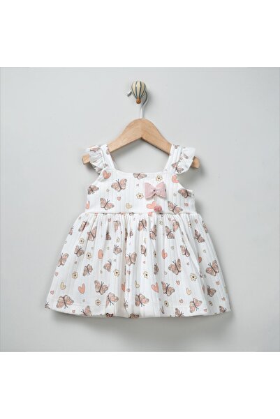 mandalinsbaby Patterned Baby Girl Dress