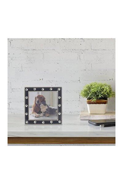ASTERA Pati Design Silver and Black Picture Photo Frame (10X10 cm)