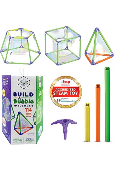 WOWMAZING Build A Bubble Kit, 57 Accessories
