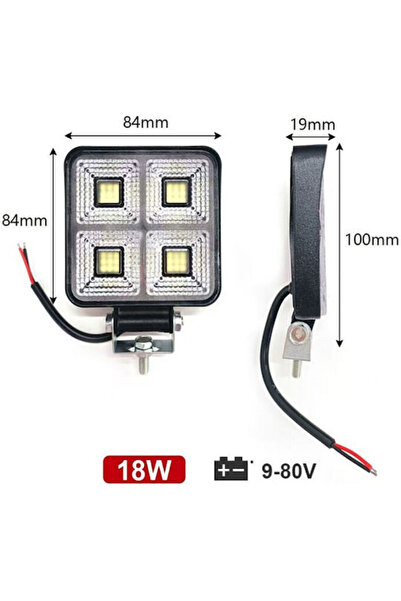 Other Rchang Φακός Εργασίας Τετράγωνος 18W W18437-17 Rl15094 Κωδικός: W18437-17