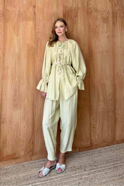 Melike Tatar İpi Pullu Takım 77-3122