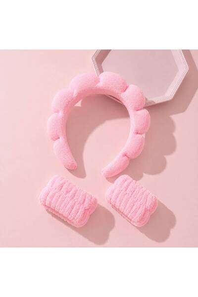 EMKSHOP Σετ περιποίησης ομορφιάς Bulut Spa Care Fluffy Beauty Set με κορδέλα ...
