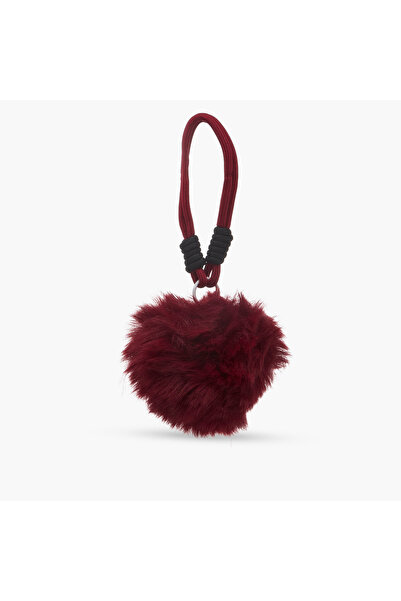 Lifestyle Heart Bag Charm with Rope Detail