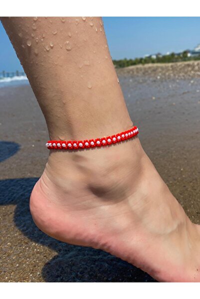 Beykan handmade Coastline Knitted Beaded Anklet