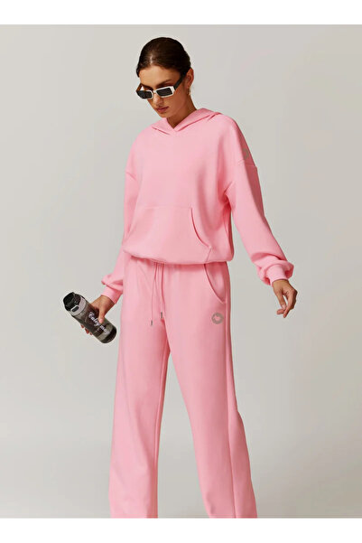 KAWN Mid Waist Oversized Wide Leg Joggers