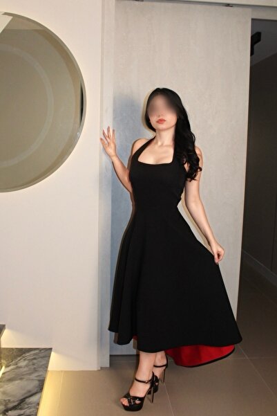 XMAX Barbie black dress