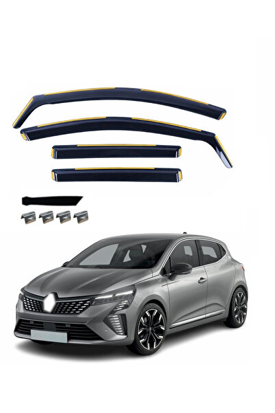 Flexzon Ανεμοθραύστες για Renault Clio Facelift 2023 - 2026 4 τεμάχια. FZVETR...