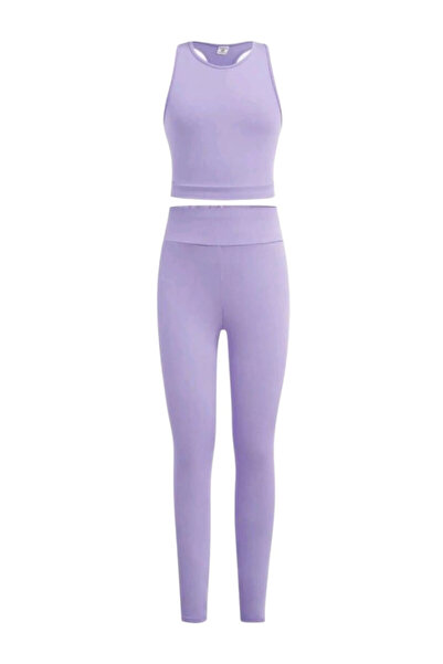 OEM Compleu fetite, din doua piese, lilla, 140 cm, 10 ani