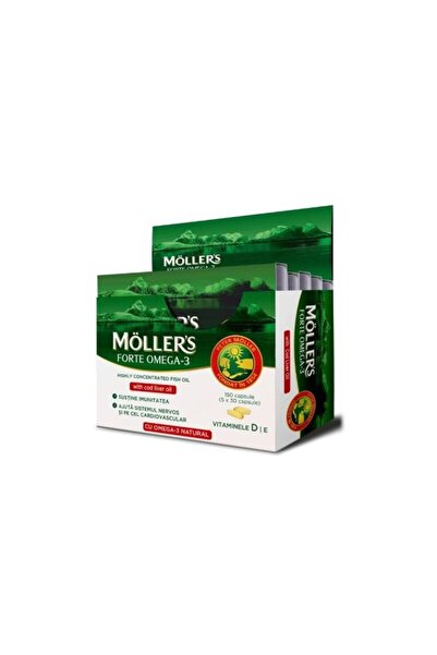 Möller's Mollers | Forte Omega - 3 | Συμπλήρωμα Διατροφής Ιχθυέλαιο &amp; Μου...