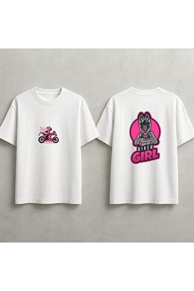 MAGORS Oversize Biker Club Back Printed Premium Unisex T-Shirt
