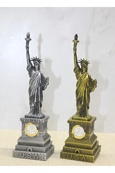ArkhenX Statue of Liberty with Metal Clock Alk3478