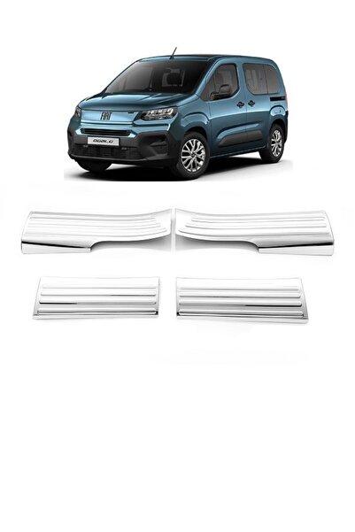 Dbc Online Fiat DOBLO Kapı Eşik Koruma Krom İç Kapı Eşiği 4 PARÇA 2025 2026 M...
