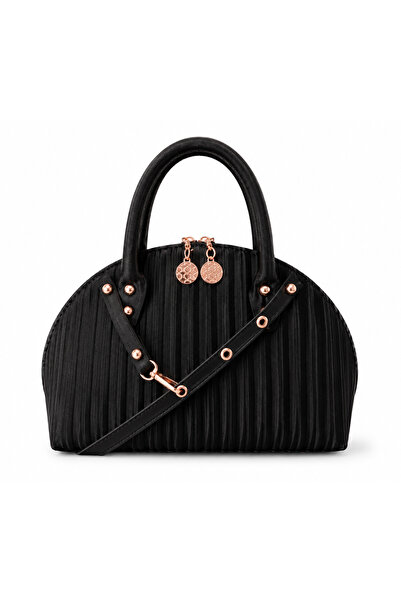 BagMolly Women's Strap Hand and Shoulder Bag 3 Sizes Black