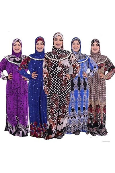 AMYAE One Piece hooded Islamic prayer dress women the Long - Prayer Clothes f...