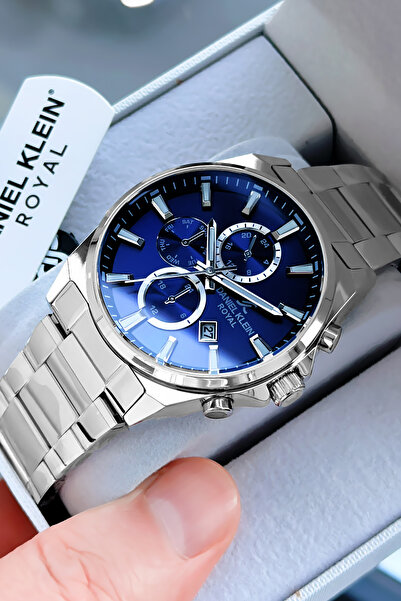 Daniel Klein Original Men's Watch - Waterproof Steel Band Japanese Machine St...
