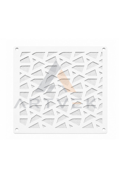 Artvek Dekoratif Metal Havalandırma Kapağı – Fileli Menfez Kapağı 40x40 cm St...