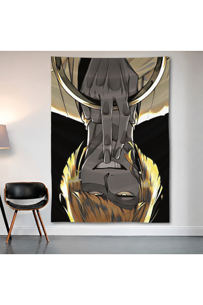 Geek Cultcha Attack on Titan Titan Close-Up Wall Covering Wall Tapestry First...