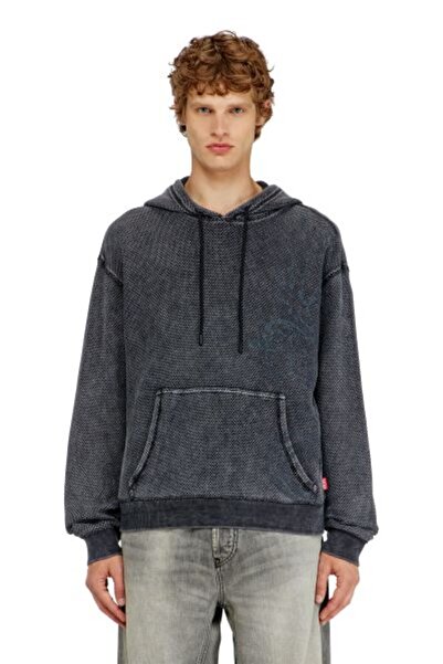 Diesel GRİ ERKEK S-NORM-HOOD-AA1 FELPA SWEAT