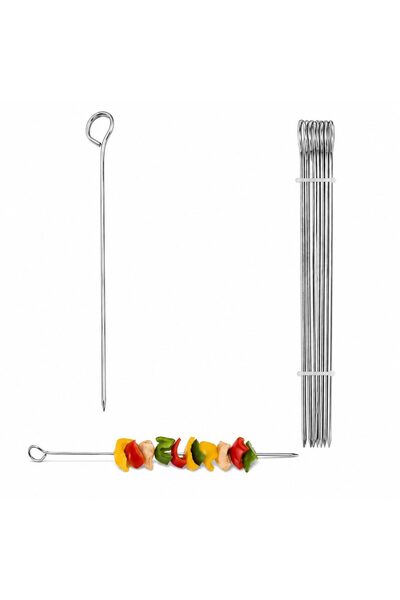 Flippy Tepuse pentru frigarui, Flippy, din metal, Set 8 bucati, pentru gratar...