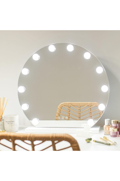 Simply Joy Oglindă pentru machiaj și cosmetică, Simply joy, cu LED și control...