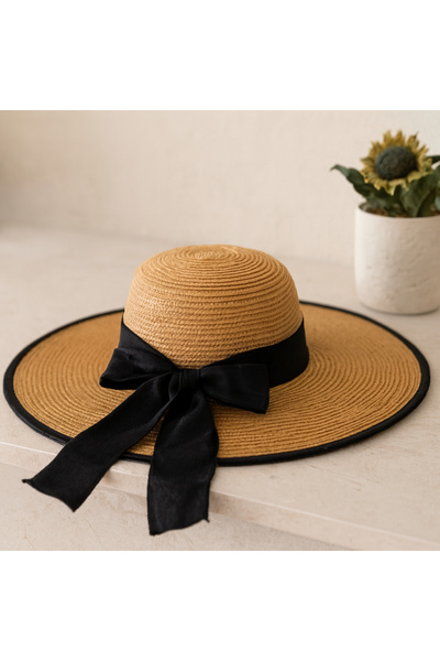 magicool Straw Hat with Ribbon