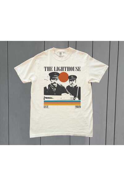 Grafftee Clothing Lighthouse Printed Unisex Oversize T-Shirt