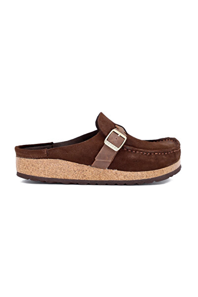 Birkenstock Buckley Braided 1031435 Kadın Terlik Kahverengi Juststep