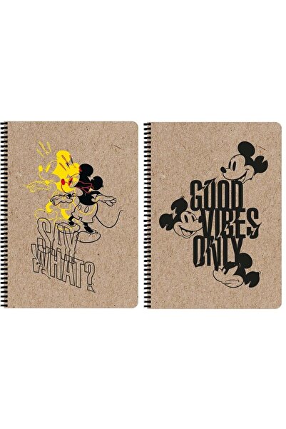 Beniamin Caiet A4, Beniamin, Minnie Mouse, 80 de file în carouri, spirală neagră