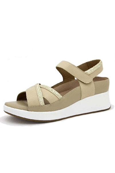 Piesanto Ανατομικό Σανδάλι Tracy 250385-795H Μπεζ-Χρυσό