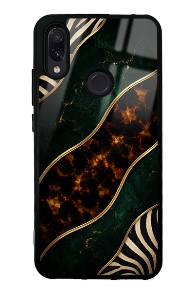 Spoyi حافظة هاتف Xiaomi Redmi Note 7 بتصميم Emerald Luxe لامعة