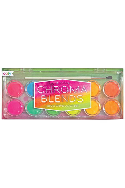 OEM Baloane Colorate Vopsele acuarela neon 12 culori cu pensula