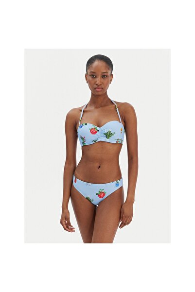 Seafolly Top de bikini pentru femei 30574-287 Albastru