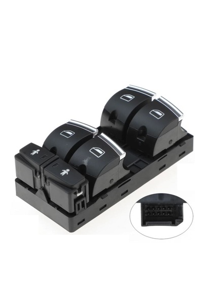 RapidAuto Comutator geam usa fata AUDI Q7 (4L), 10.2005-07.2015, partea Stang...
