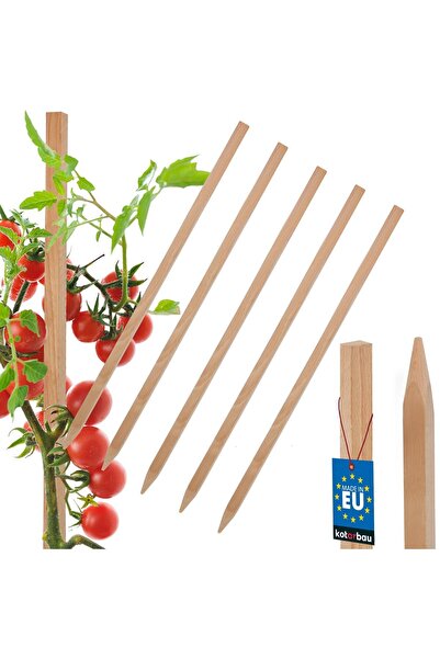 KOTARBAU Țăruși/Suporturi din lemn pentru roșii, legume, arbuști și copaci, 3...