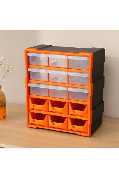 magicool 18-Piece Monoblock Tool Drawer Set (9 Closed + 9 Open)