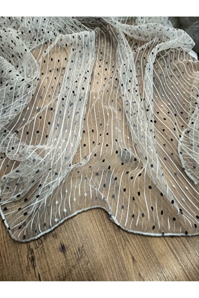 Düzgün desen Tulle Curtain Without Pleats, Straight Cut, No Ironing Needed, K...