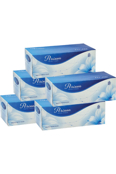 PERINNA Soft Facial Tissue 2Ply 5x200's